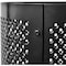 Global Industrial Round Outdoor Can, Black, Steel, 23-1/2 in 261925BK - alternate 4